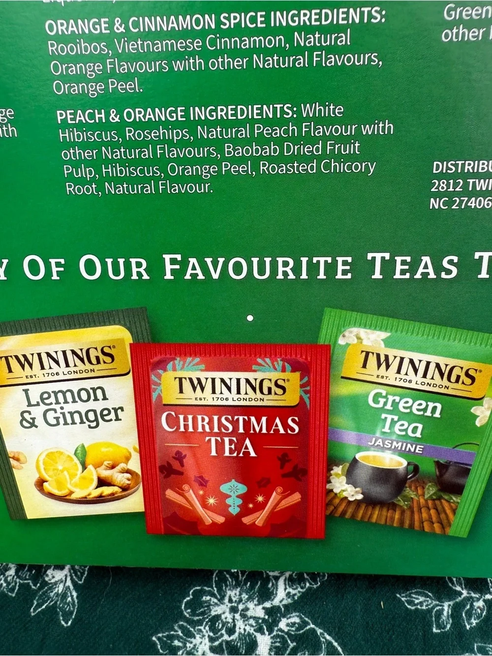 Twinings tea advent